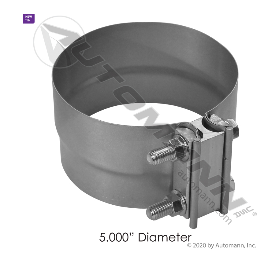 562.U3105A - Exhaust Band Clamp Preformed 5in