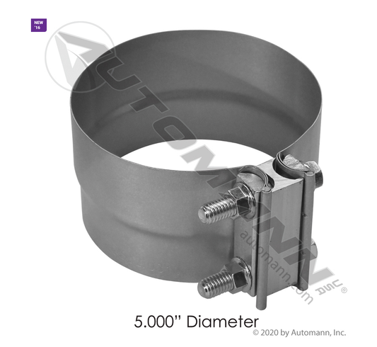 562.U3105A - Exhaust Band Clamp Preformed 5in