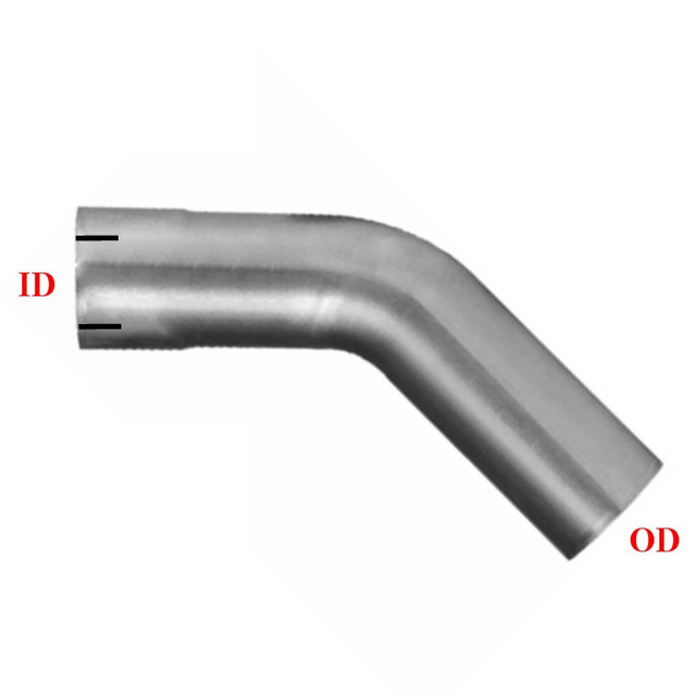 29E01A-4503 - EXHAUST ELBOW - 45 DEGREE - 15in X15in ID/OD (12C)