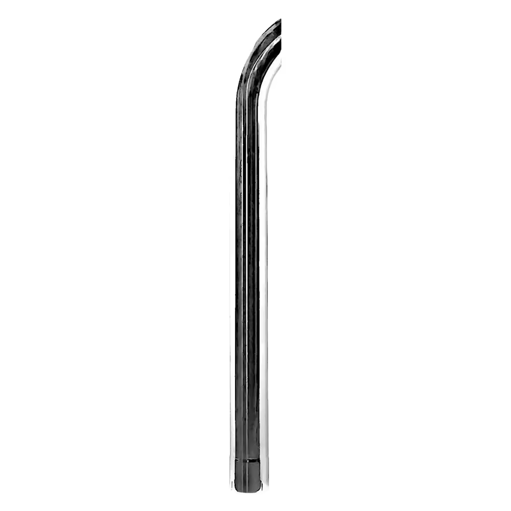29A01B-0001 - Exhaust Chrome Curved Stack 5in x 36in OD