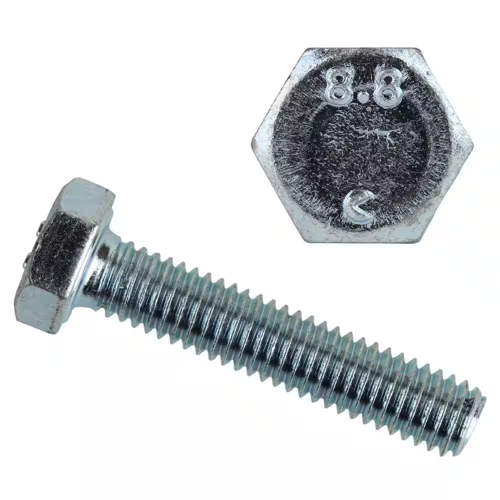 8-1.25 X 40 HEX C/S 8.8 ZINC (E02)
