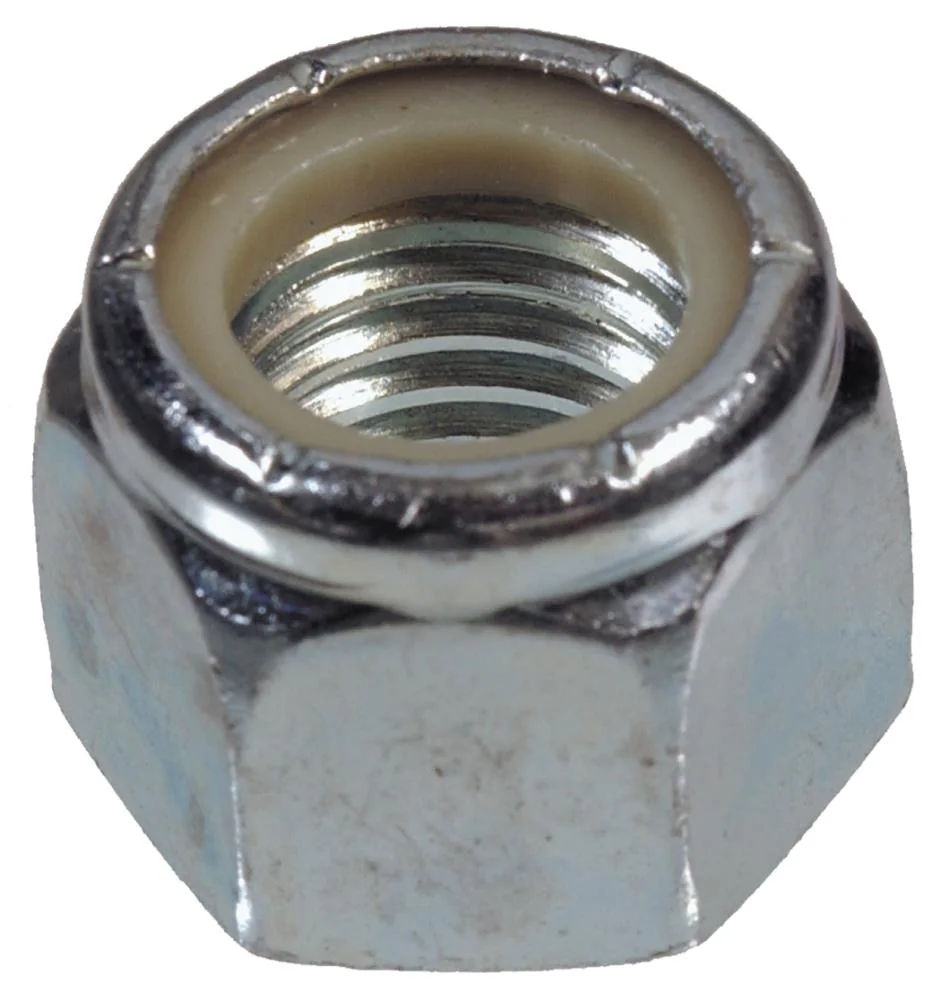 3MM NYLON LOCKNUT ZINC (E02)