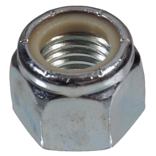 10MM NYLON LOCKNUT ZINC (E02)