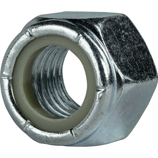 1/2-13 NYLON LOCKNUT ZINC (E01)