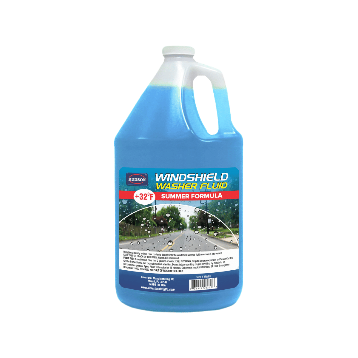 RUDSON Windshield Washer Fluid 1 Gal (4E)