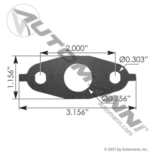 M23285 - Turbo Drain Gasket Detroit Series 60 (T2)