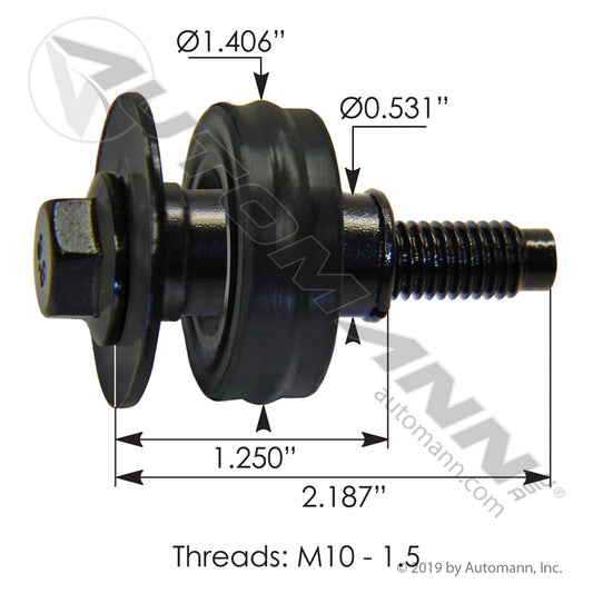 M23781 - Oil Pan Bolt Detroit Diesel Series 60 (E03)