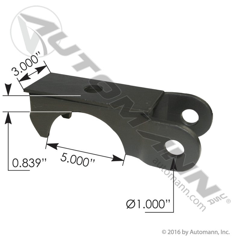 M8284 - Spring Seat 5in RND Axle 3/4in Hutch (12B)