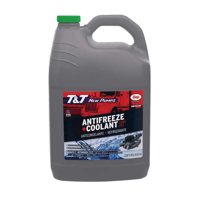 TJ5050GRG T&J GREEN Long Life Antifreeze+Coolant 50/50