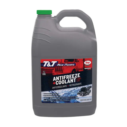 TJ5050GRG T&J GREEN Long Life Antifreeze+Coolant 50/50