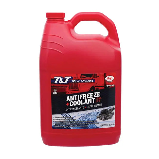 TJ5050RBG T&J RED Long Life Antifreeze / Coolant 50/50