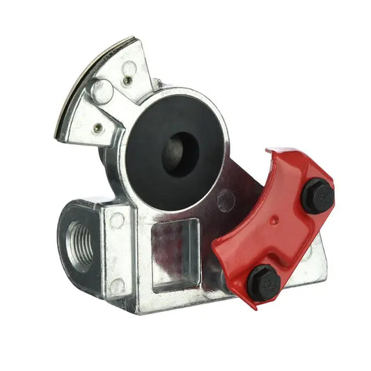 SAP12-138 SAP Glad Hand Emergency 38 Degrees Angled Red 3/8 in. Female Pipe Thread