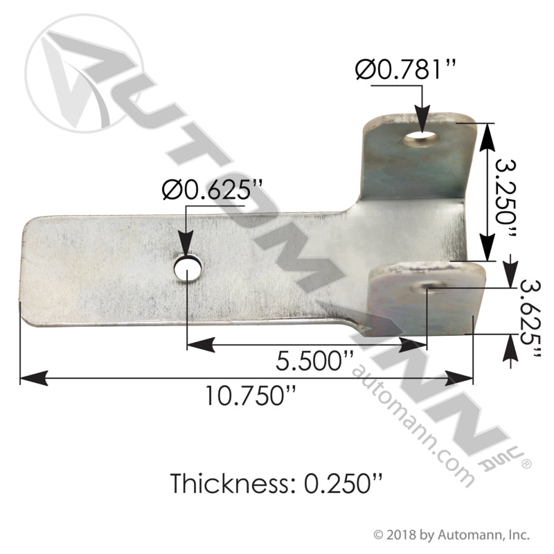 MFL129 - Shock Bracket RH/LH Freightliner (6C)