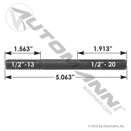 MPB75173 - Air Spring Stud Peterbilt (ESPARRAGO BOLSA PETERBILT)(E03)