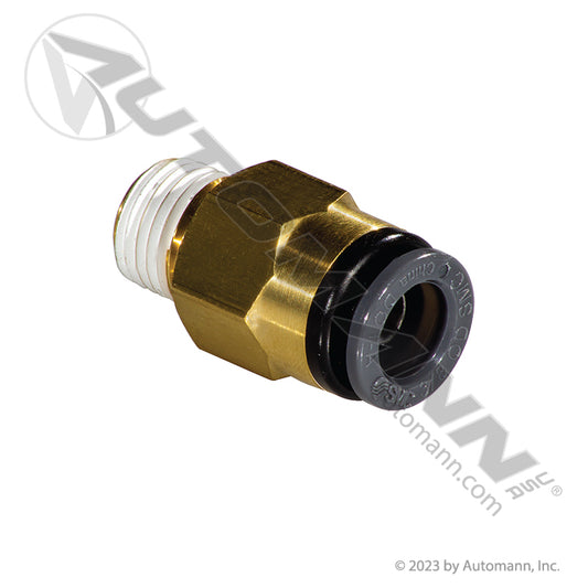 PHI12-93064 - Male Connector PLC QWIK-FIT 3/8 x 1/4NPT (T5)