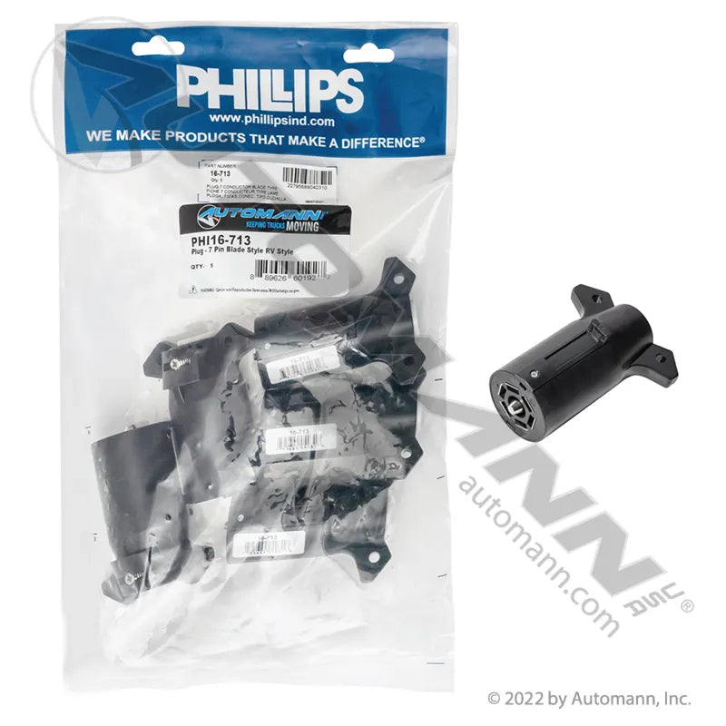 PHI16-713 - Plug - 7 Way Blade RV Type