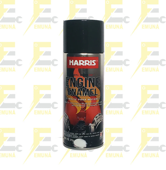 HARRIS UNIVERSAL BLACK GLOSS PAINT SPRAY(SPRAY DE PINTURA NEGRA)