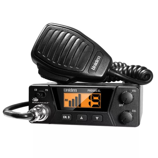Uniden 40 Channel Compact Mobile CB Radio (8C)