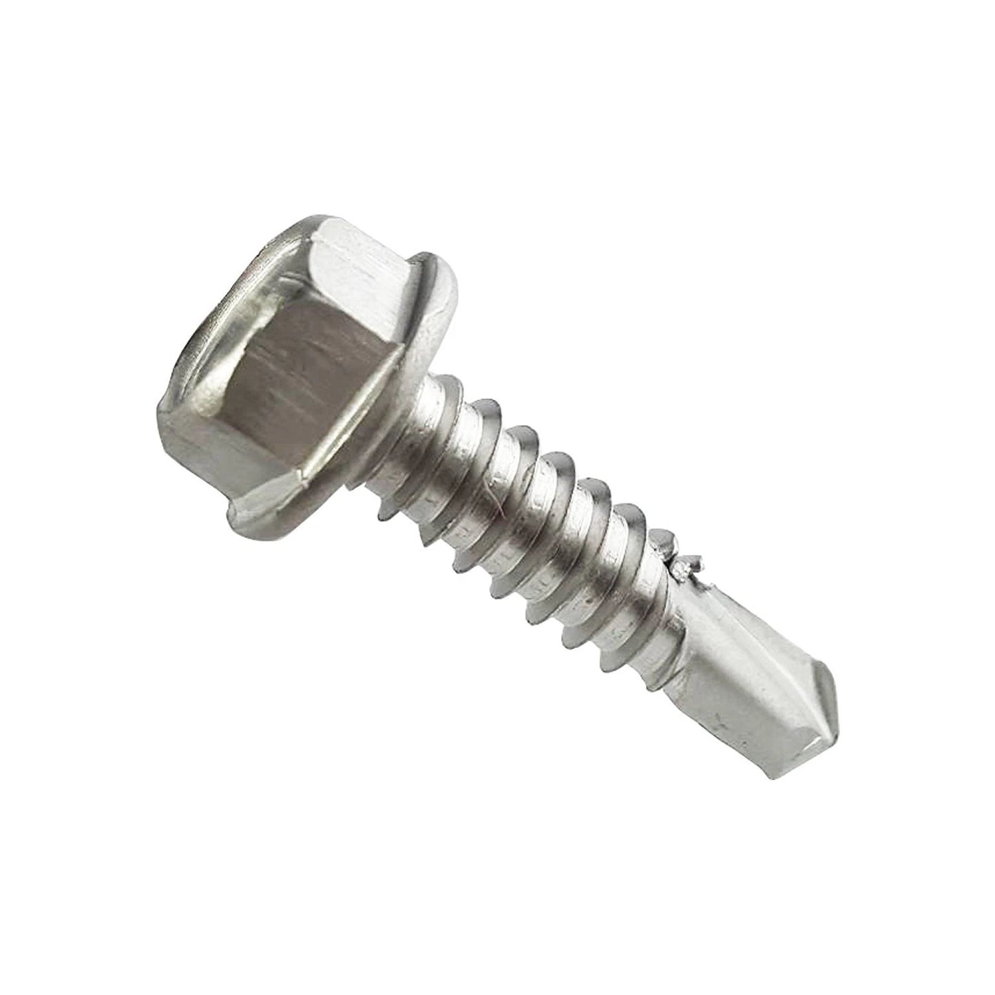 #14 x 1-1/4" Hex Washer Head Self Drilling Screws