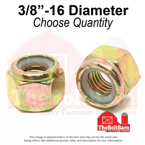 1/2" NYLON LOCK NUT G8