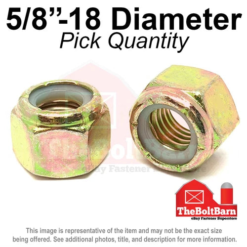 5/8" NYLON LOCK NUT G8