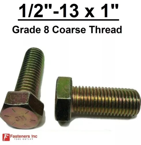 1/2"-13 x 1" HEX CAP SCREEW G8