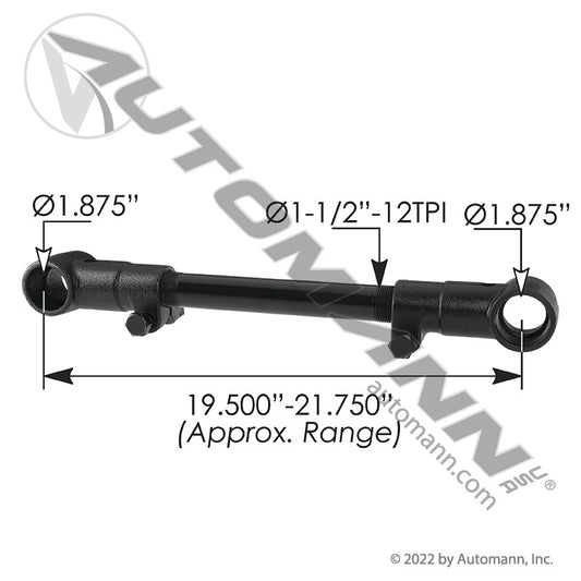 TR058 - Torque Rod No Bush Reyco  (11D)