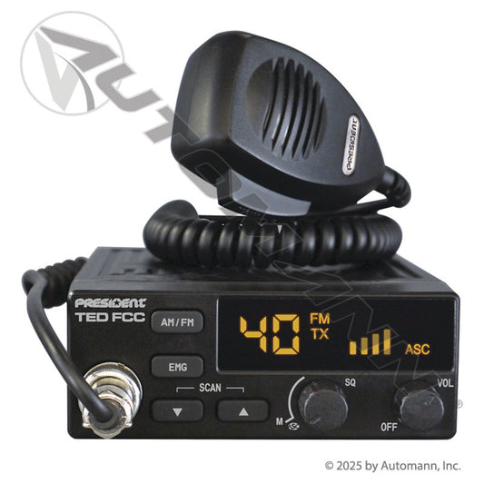 TXUS004 - Ted FCC AM/FM CB Radio(FRONT)