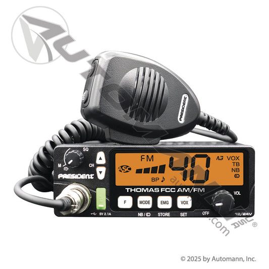 TXUS093 - Thomas FCC AM/FM CB Radio(FRONT)